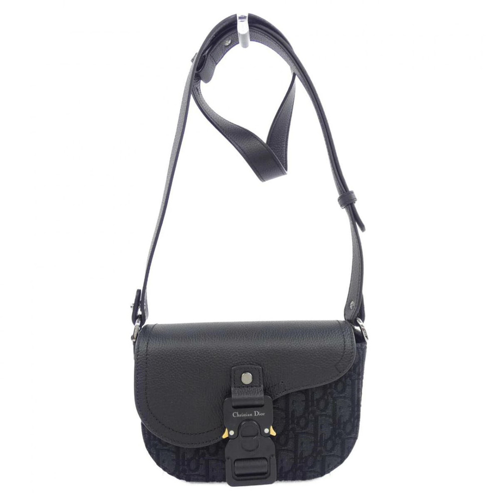 Christian Dior Flap Messenger Bag Oblique Jacquard